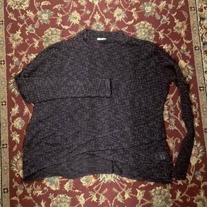 American Eagle Loose Knit Purple Sweater